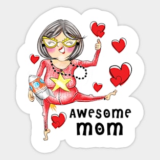 Crazy Momma's Wonderland Collection Sticker